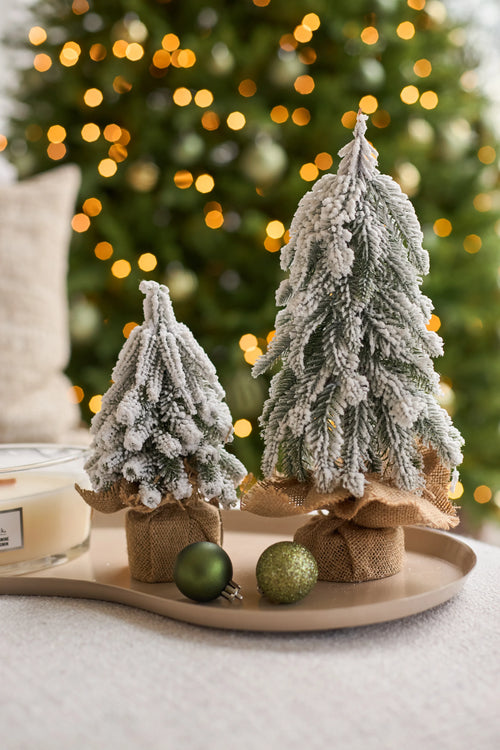 Kunstkerstboom mini "Mustad" 29 cm