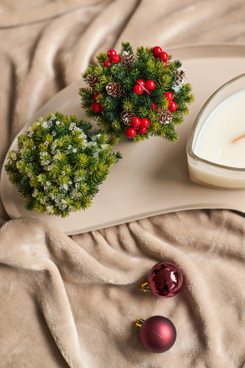 Kunstkerstplant in pot "Granlund" 14 cm
