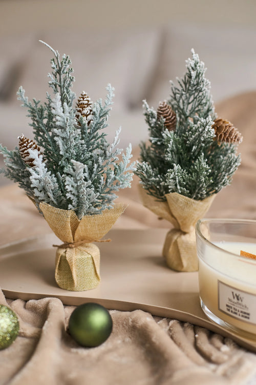 Kunstkerstboom mini "Solberg" 24 cm