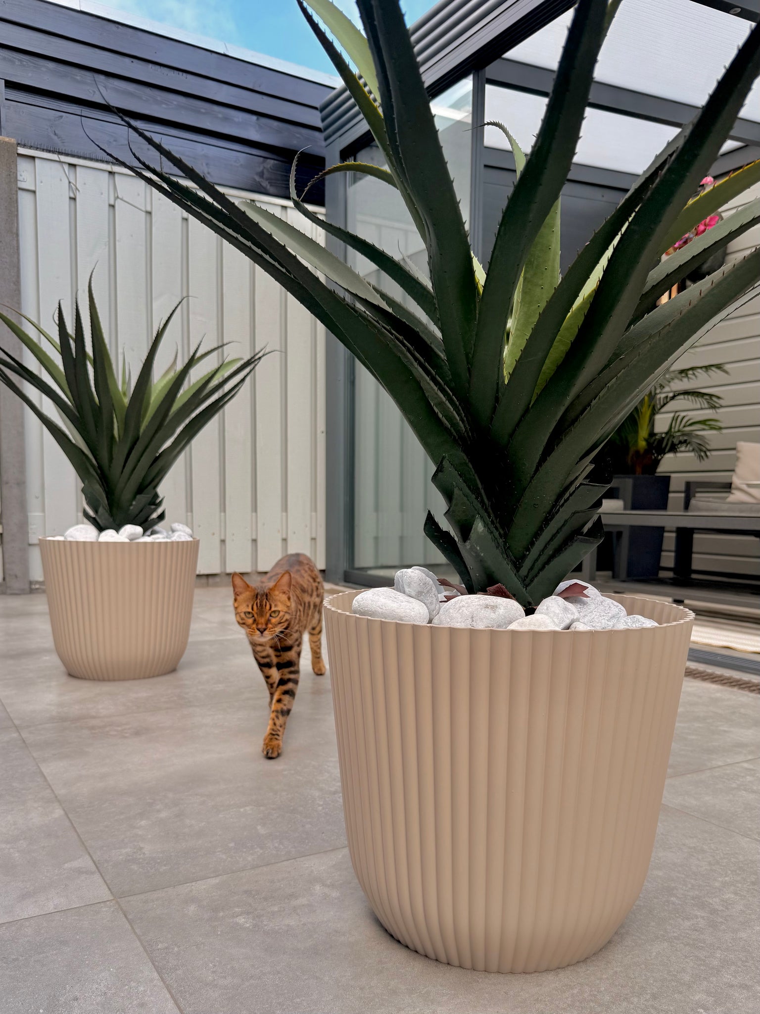 Kunstplant Agava Pandora 85 cm UV