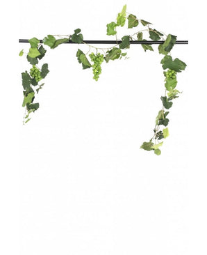 Kunst Druiven guirlande brandvertragend 186 cm