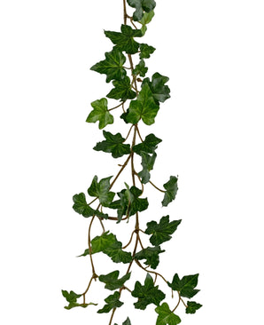 Kunst hangplant Klimop slinger deluxe 180 cm groen