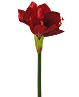 Kunstbloem Amaryllis Real Touch rood 66 cm