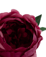 Kunstbloem Lotus pioenroos Real Touch rood 58 cm