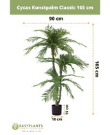Kunstpalm Cycas Classic 165 cm