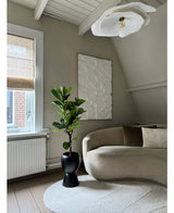 Kunstplant Ficus Tabaksplant Deluxe 125 cm