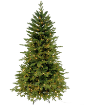 Kunstkerstboom met licht