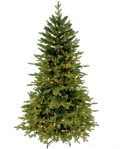 Kunstkerstboom met licht