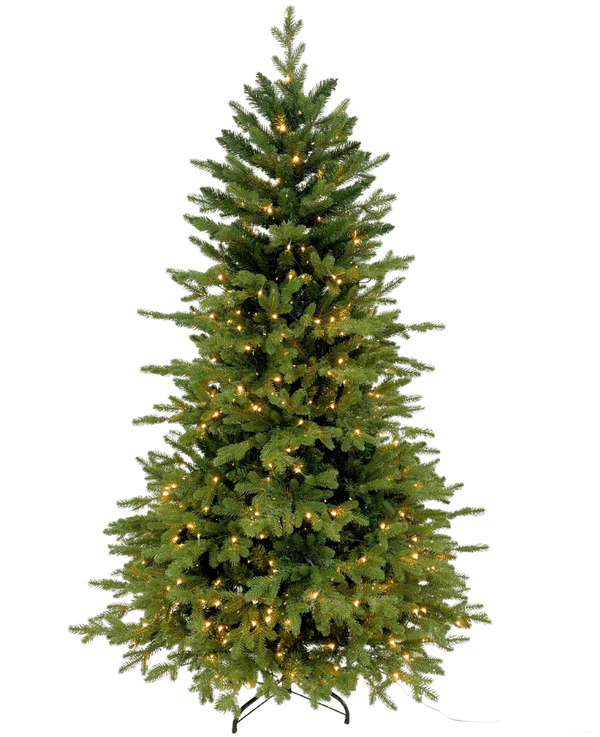 Kunstkerstboom met licht
