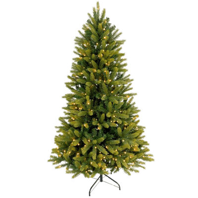 Kunstkerstboom met licht