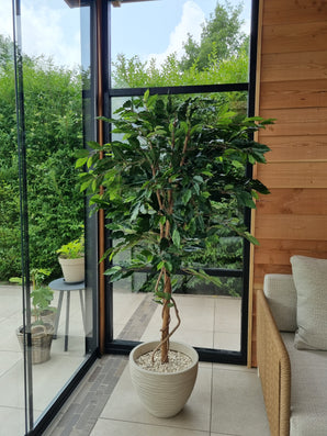 Kunstplant Ficus Groen 180 cm
