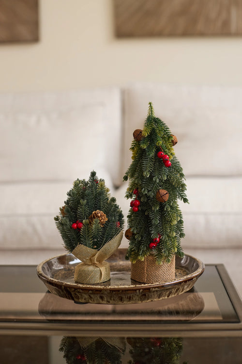 Kunstkerstboom mini "Heiberg" 18 cm