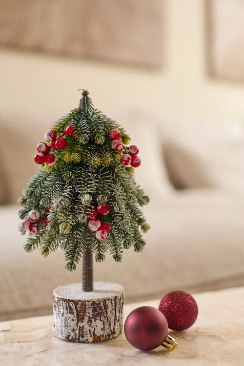 Kunstkerstboom mini "Fjella" 24 cm