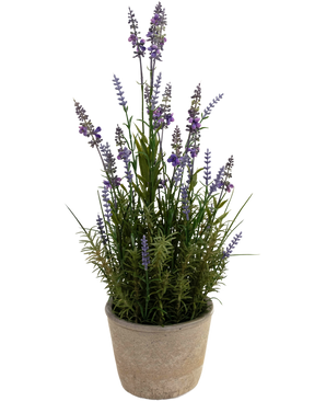 Kunstplant Lavendel 51 cm in sierpot