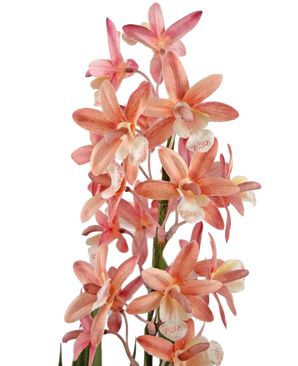 Kunstplant Cymbidium 58 cm roze