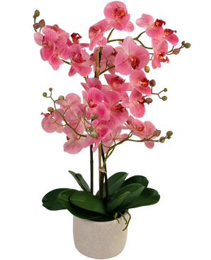 Kunst Orchidee Real Touch 68 cm Real Touch roze