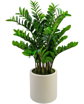 Kunstplant Zamioculcas kant en klaar in beige pot 120 cm