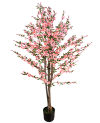 Kunstplant Kersenbloesem 180 cm roze
