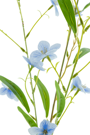 Kunstbloem Amaryllis Real Touch Blauw 100 cm