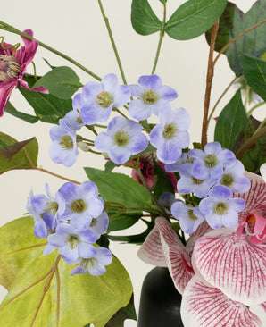 Zijden kunstbloemen boeket Aurora Garden