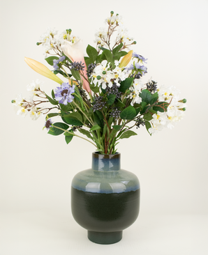 Zijden kunstbloemen boeket Blush & Bloom