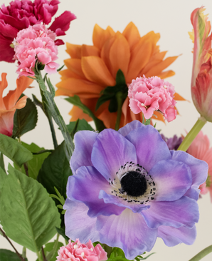 Zijden kunstbloemen boeket Candy Petals