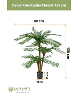 Cycas Kunstpalm Classic 135 cm