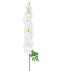 Kunstbloem Delphinium 105 cm wit