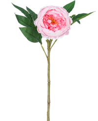 Kunstpioen Real Touch Roze 58cm