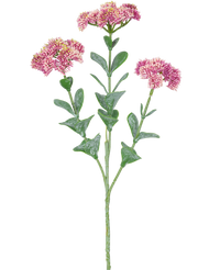 Kunsttak Sedum 56 cm lichtroze