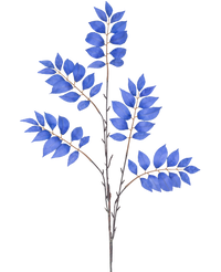 Kunsttak Varen vertakt 83 cm blauw