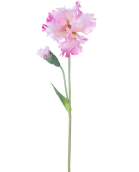 Kunstbloem Iris 80 cm roze