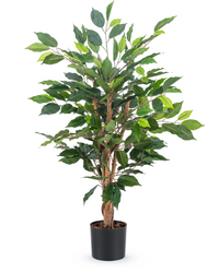 Kunstplant Ficus Groen 90 cm