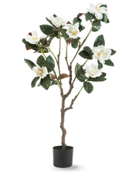 Kunstplant Yulania 120 cm met bloem