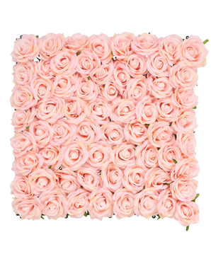 Kunsthaag Bloemen 50x50 cm roze