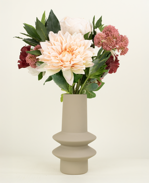 Zijden kunstbloemen boeket Jewel Bloom