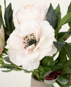 Zijden kunstbloemen boeket Jewel Bloom
