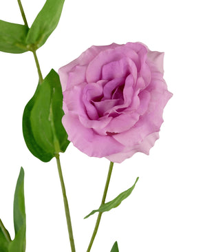 Kunst Eustoma Real Touch Roze 72cm