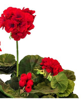 Kunst Geranium 40 cm rood