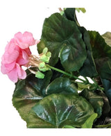 Kunst Geranium 40 cm roze