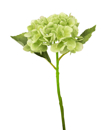 Kunst Hortensia Deluxe 33 cm groen