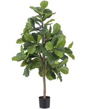 Kunst Tabaksplant Ficus Lyrate 150 cm