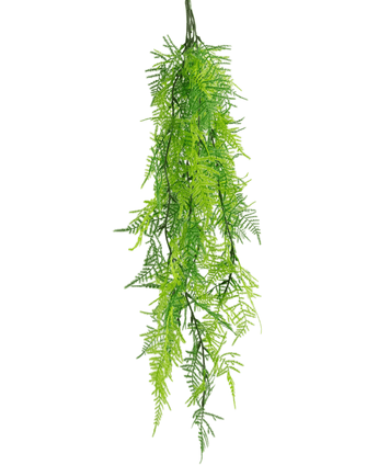 Kunst hangplant Asparagus 80 cm UV