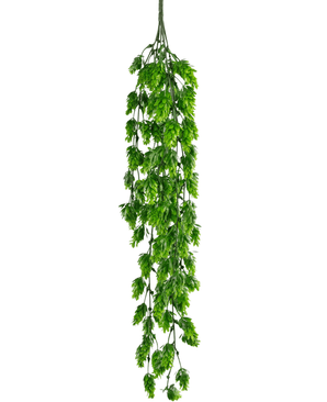 Kunst hangplant Hop 80 cm UV