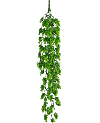 Kunst hangplant Hop 80 cm UV