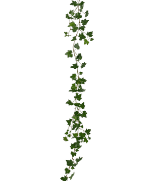 Kunst hangplant Klimop slinger deluxe 180 cm groen