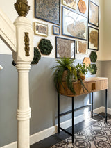 Kunst hangplant Varen op bal 63 cm