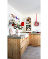 Kunstbloem Amaryllis Real Touch wit 66 cm