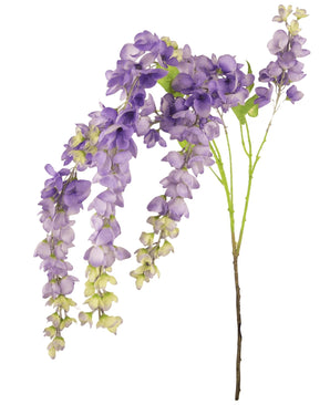 Kunstbloem Blauweregen 115 cm paars
