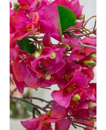 Kunstbloem Bougainvillea 90 cm paars